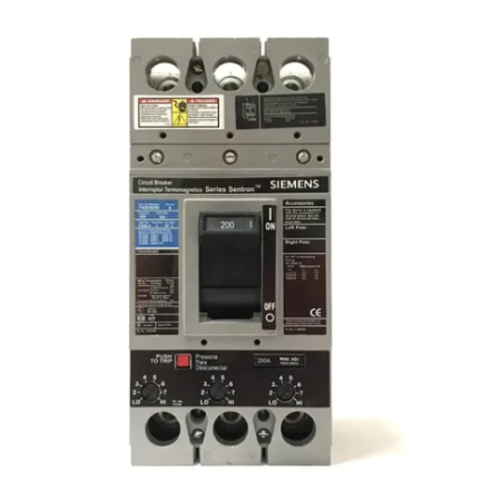 FXD63B200L SIEMENS INTERRUPTOR TERMOMAGNETICO TRIFASICO 200 AMP