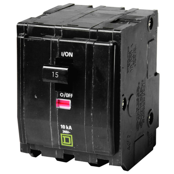 QO315 SQUARE D INTERRUPTOR TERMOMAGNETICO 3 POLOS 15 AMP