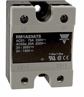 RM1A23A75 CARLO GAVAZZI  RELEVADOR ESTADO SOLIDO 75 AMPER  