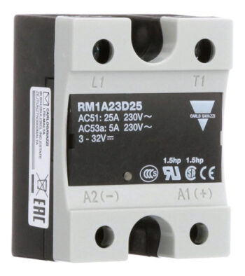 RM1A23D25 CARLO GAVAZZI  RELEVADOR ESTADO SOLIDO 25 AMPER  