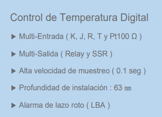 CONTROL DE TEMPERATURA DIGITAL HANYOUNG