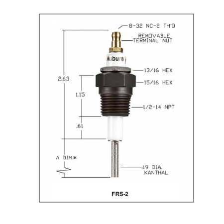 DETECTOR DE FLAMA E5-FRS2-24 AUBURN