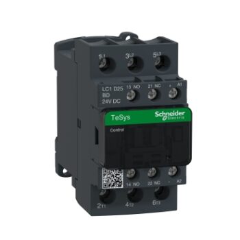 CONTACTOR TRIPOLAR LC1D25BD SCHNEIDER