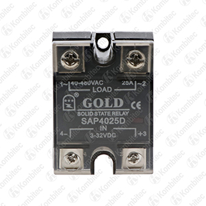 SAP-4025D RELEVADOR DE ESTADO SOLIDO 25 A MARCA GOLDSTAR