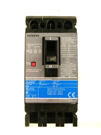 INTERRUPTOR TERMOMAGNETICO ED63B030MX SIEMENS