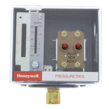 PRESURETROL RESET MANUAL L4079A1035 HONEYWELL