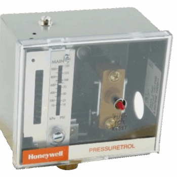 PRESURETROL RESET MANUAL L4079W1000 HONEYWELL