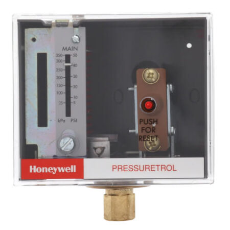 PRESURETROL RESET MANUAL L4079B1058 HONEYWELL