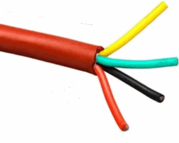 CABLE PARA ALTA TEMPERATURA CON FORRO DE SILICON 4X12