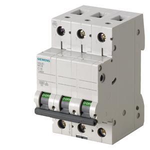 5SL6306-7CC INTERRUPTOR TERMOMAGNÉTICO 3 POLOS SIEMENS