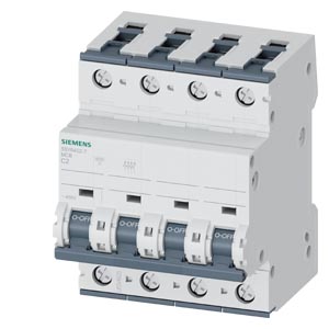 5SY6402-7 INTERRUPTOR TERMOMAGNÉTICO 4 POLOS SIEMENS
